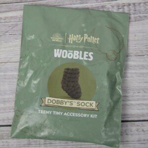 Harry Potter The Woobles Dobby's Sock Accessory Crochet Kit New SEALED